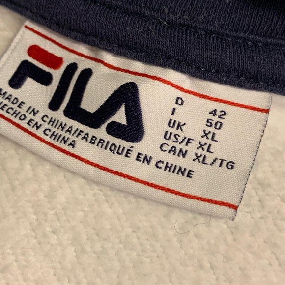 Fila 1/4 Zip Pullover Sweatshirt - Picture 5 of 7